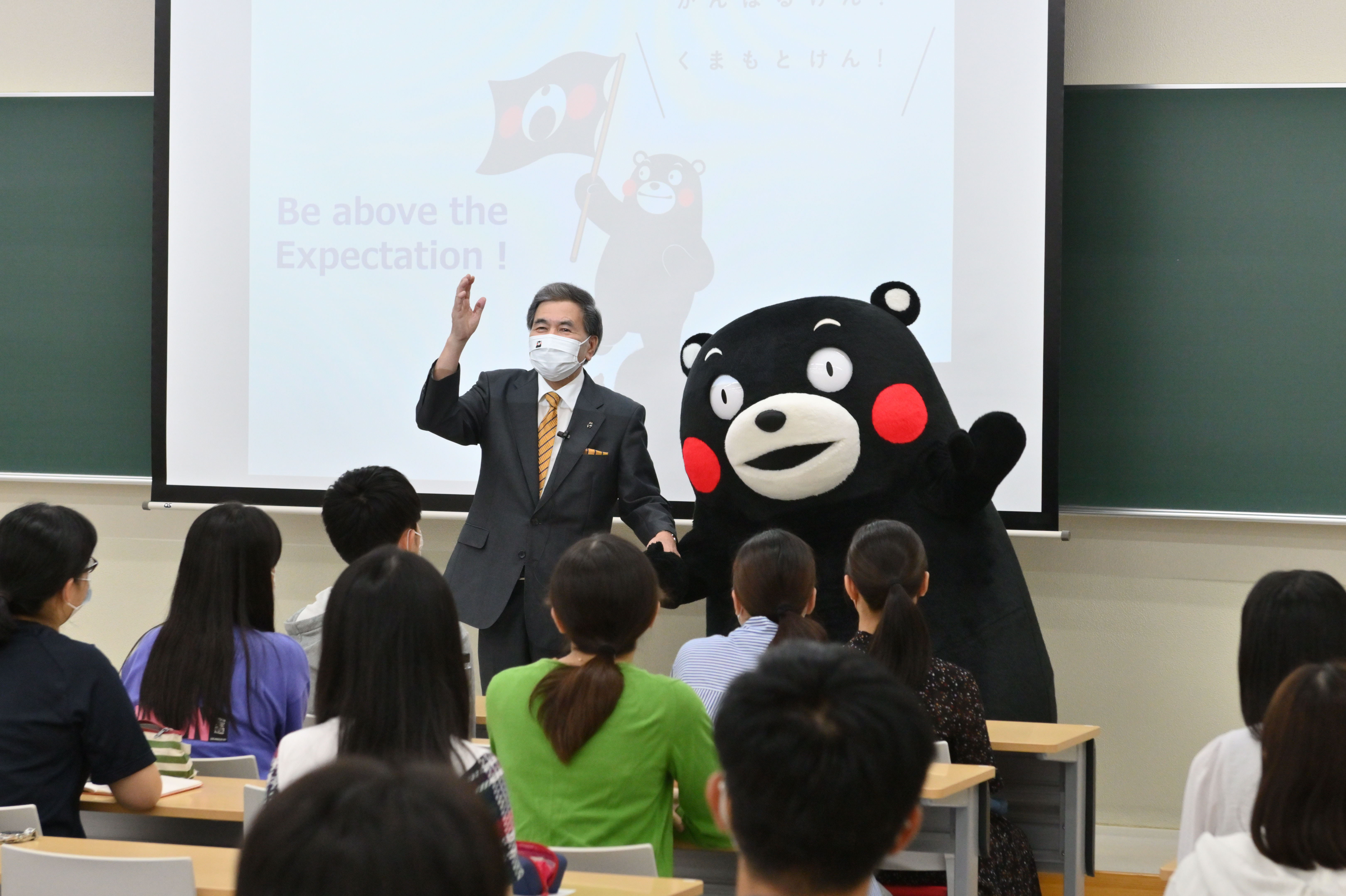 蒲島知事講演会イメージ写真"